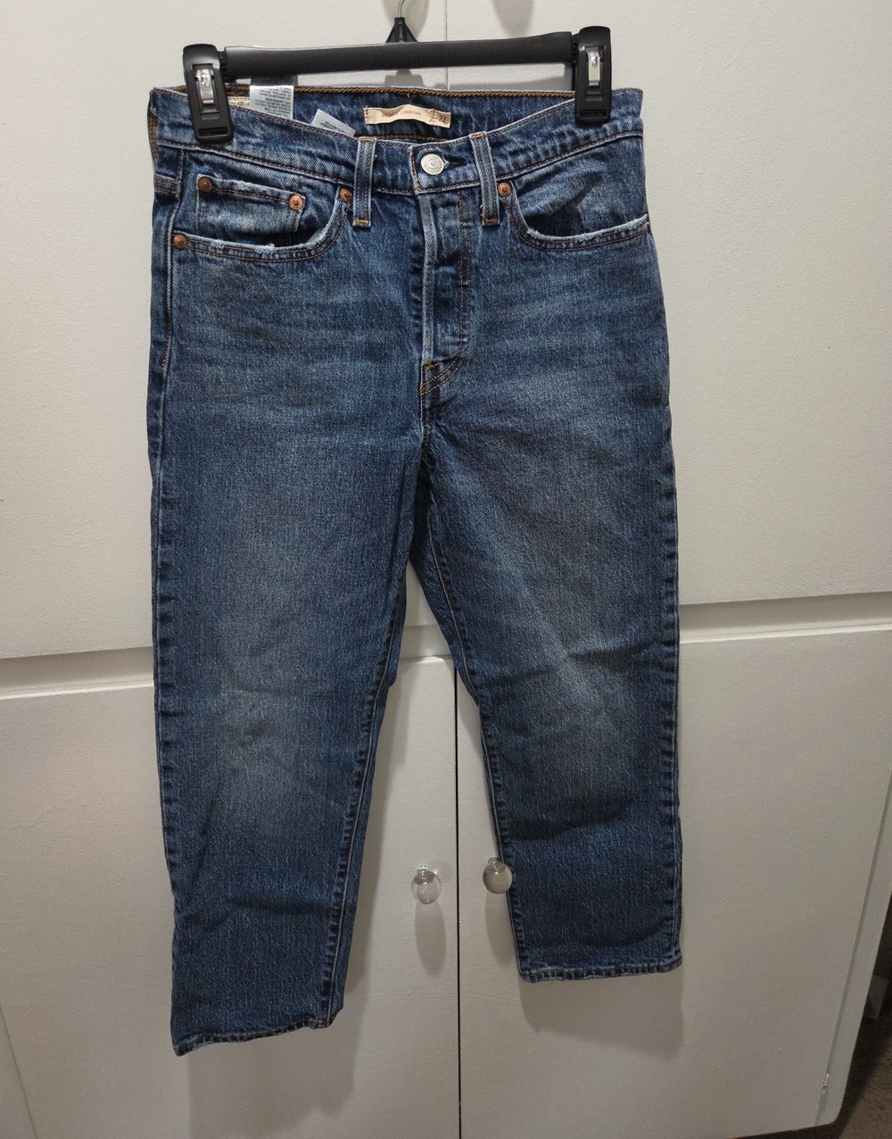 Levi's Men's Dark Blue Slim Straight Jeans